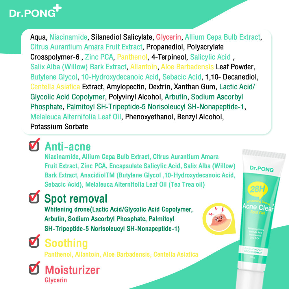 Dr.PONG 28H WHITENING DRONE ACNE CLEAR SPOT GEL