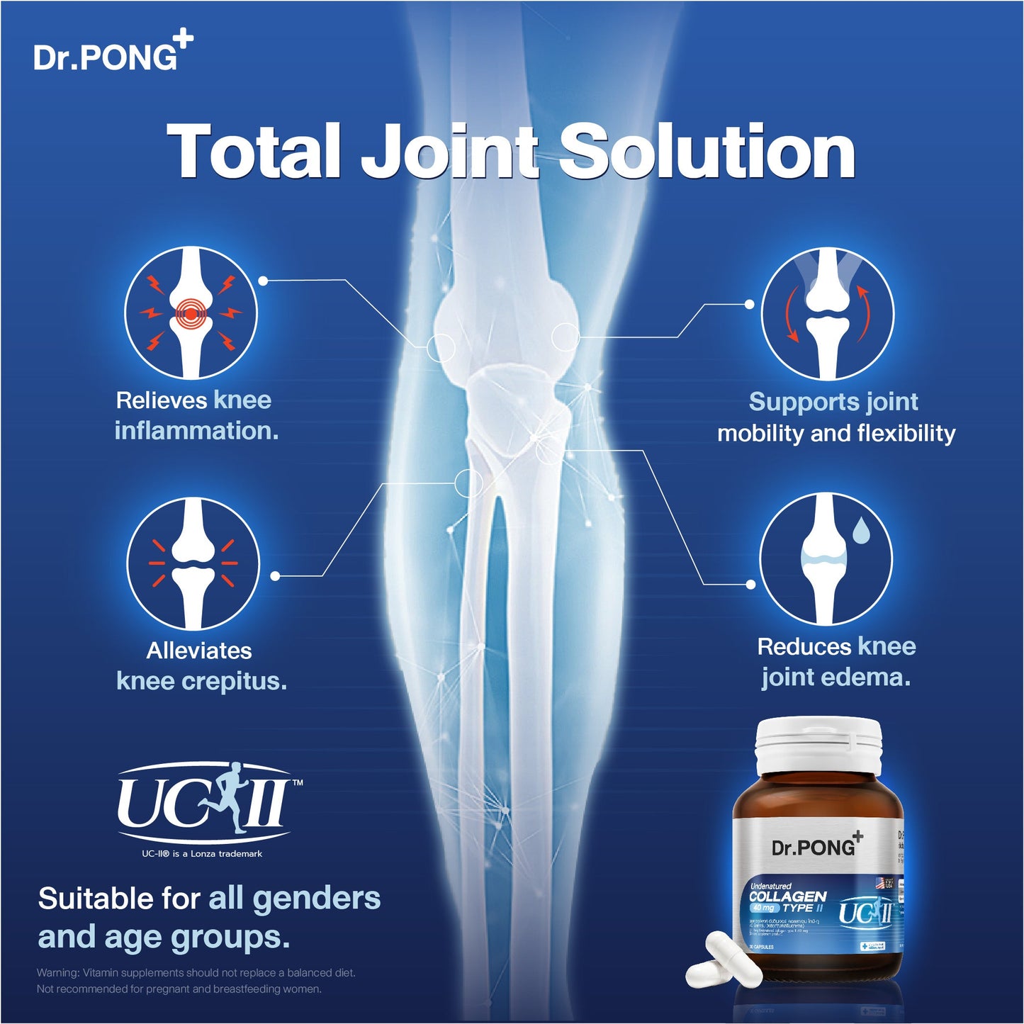 Dr.PONG UNDENATURED COLLAGEN TYPE II 40 mg