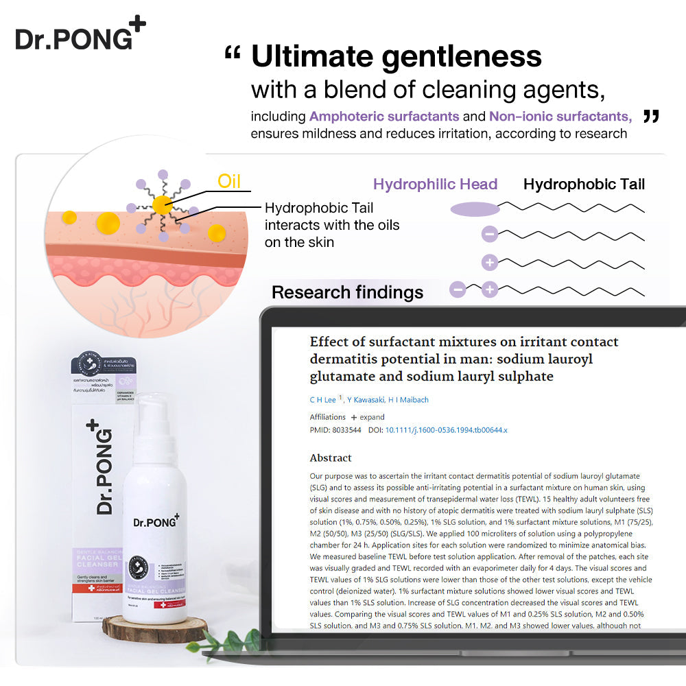Dr.PONG GENTLE BALANCING FACIAL GEL CLEANSER