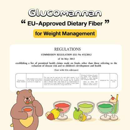 DR.PONG L.O.D. F.S GLUCOMANNAN DRINK
