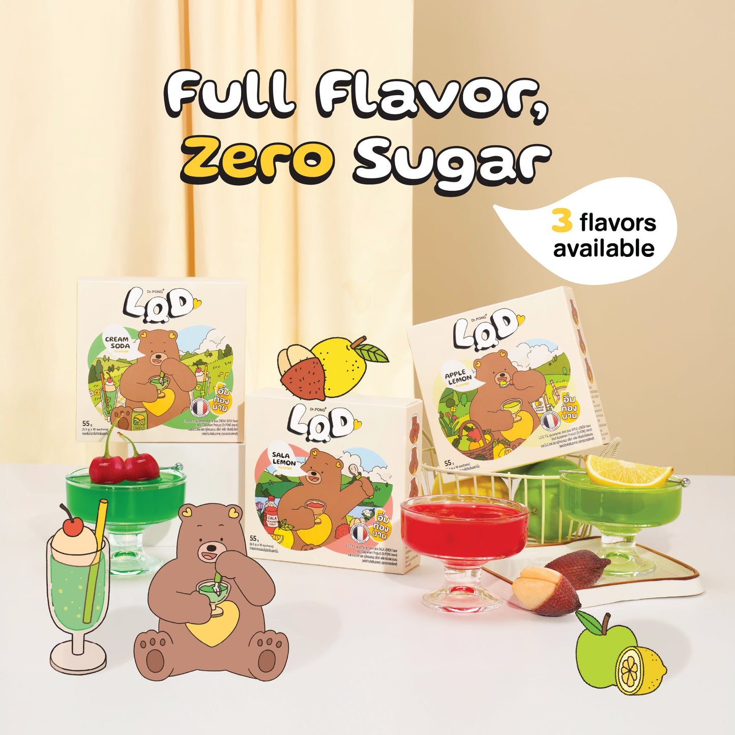 DR.PONG L.O.D. F.S GLUCOMANNAN DRINK