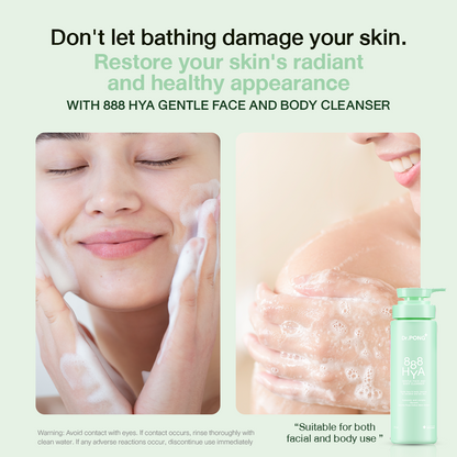 Dr.PONG 888 HYA GENTLE FACE AND BODY CLEANSER