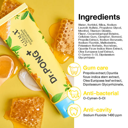 Dr.PONG_G.U.M.X. PROPOLIS PLUS FLUORIDE TOOTHPASTE_100g