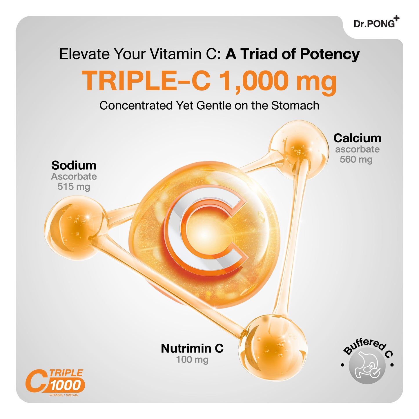 Dr.PONG TRIPLE C 1000 VITAMIN C 1000MG