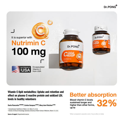 Dr.PONG TRIPLE C 1000 VITAMIN C 1000MG