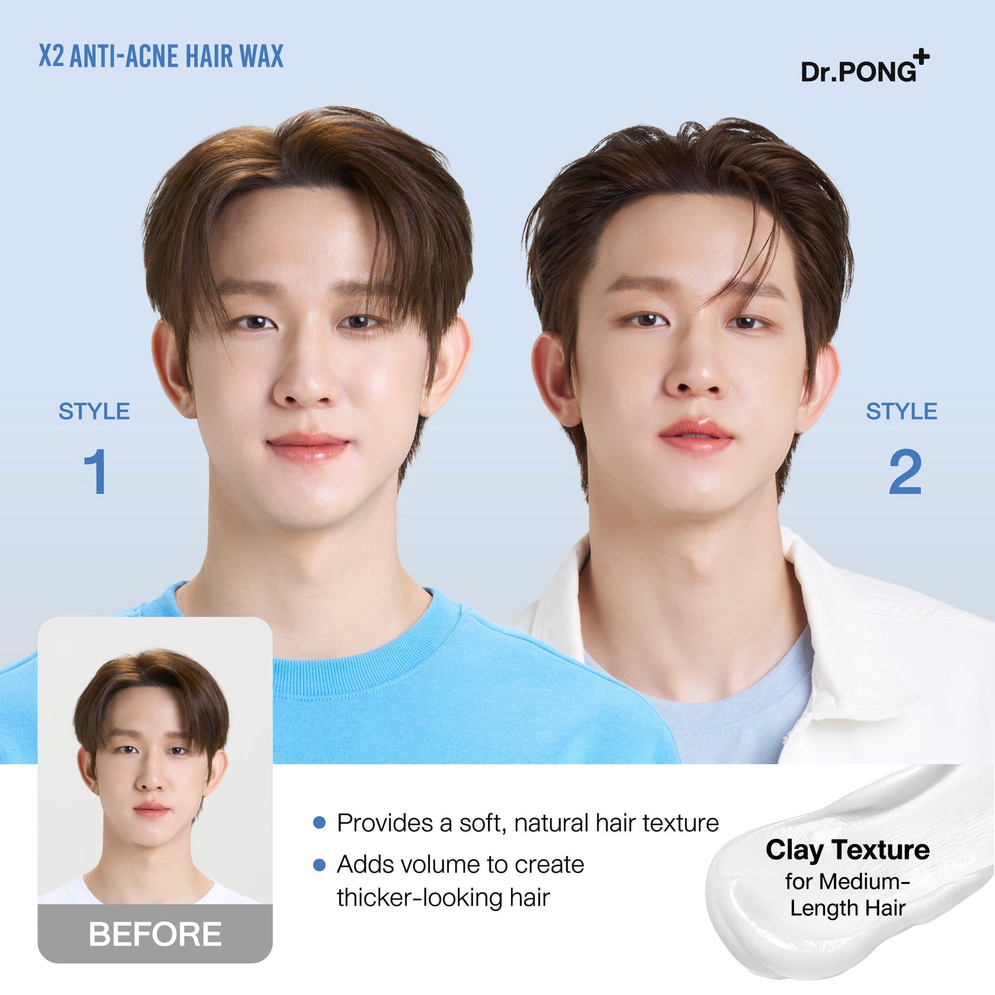 Dr.PONG - ANTI-ACNE HAIR WAX