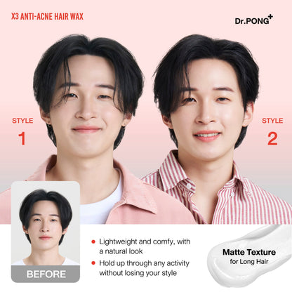 Dr.PONG - ANTI-ACNE HAIR WAX