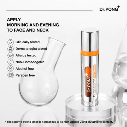 Dr.PONG 15C ANTIOXIDANT VITAMIN C SHAKE SHAKE SERUM