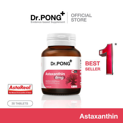 Dr.PONG_ASTAXANTHIN 6 mg ASTAREAL_30Capsules