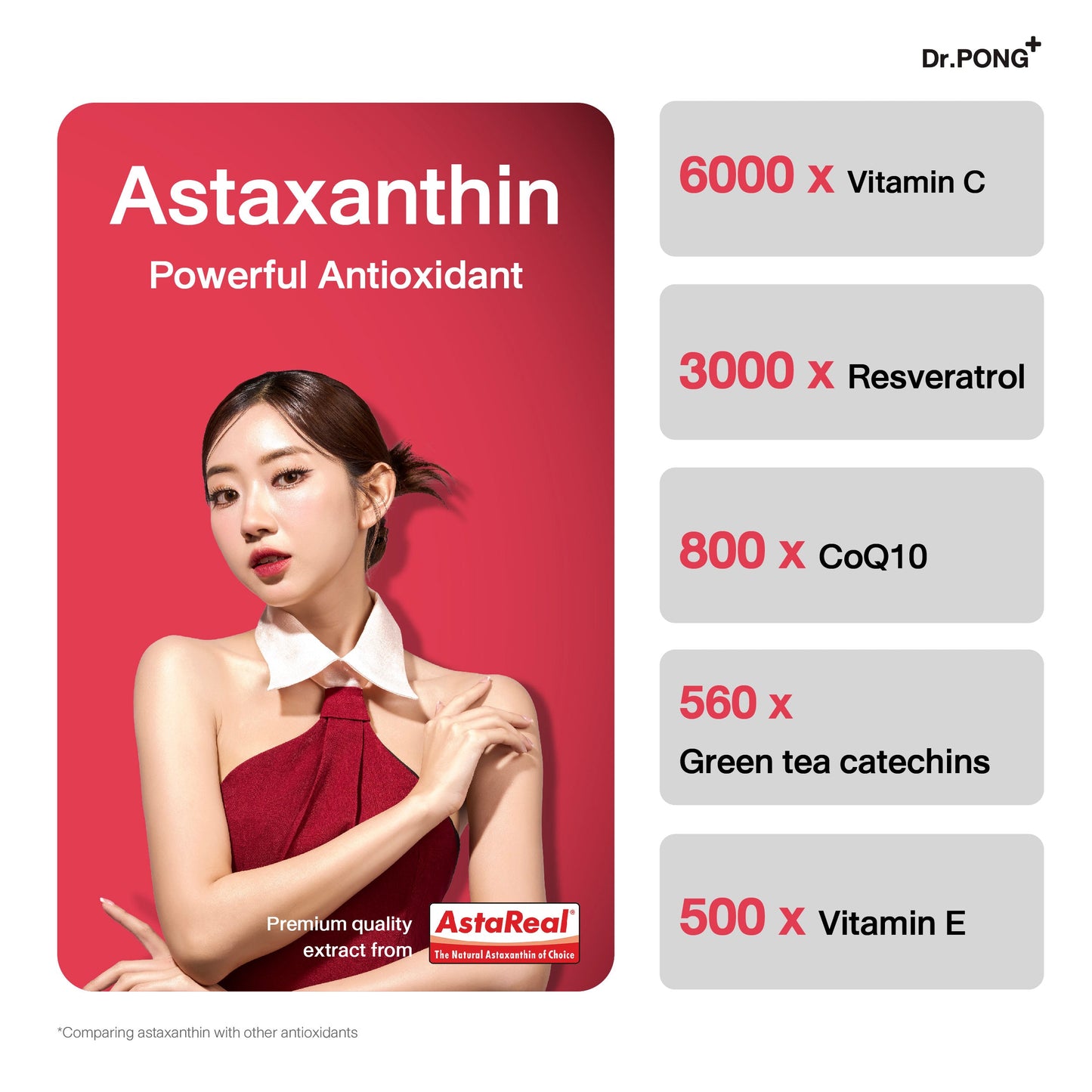 Dr.PONG_ASTAXANTHIN 6 mg ASTAREAL_30Capsules