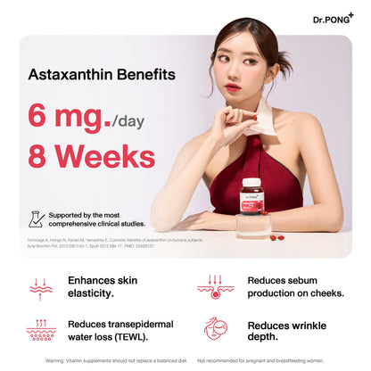 Dr.PONG_ASTAXANTHIN 6 mg ASTAREAL_30Capsules