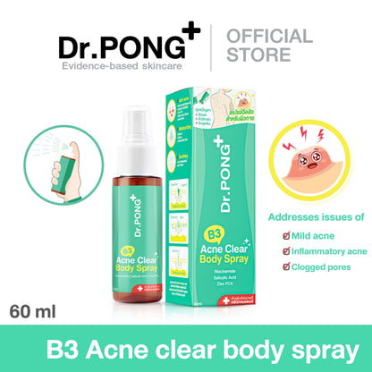 Dr.PONG B3 ACNE CLEAR BODY SPRAY