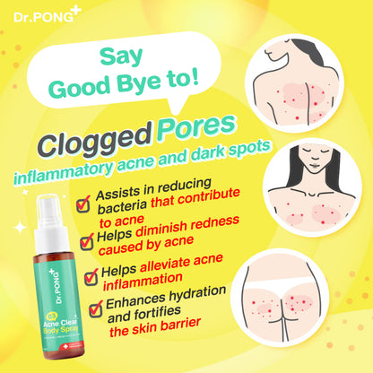 Dr.PONG B3 ACNE CLEAR BODY SPRAY