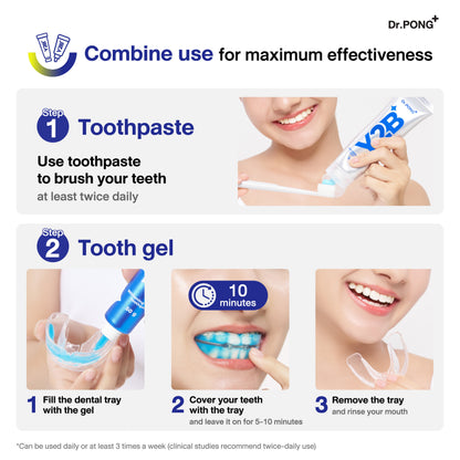 Dr.PONG Y2B WHITENING COLOR TOOTHGEL