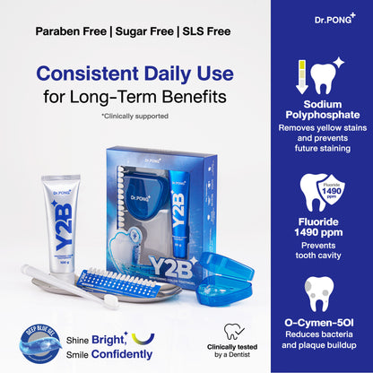 Dr.PONG Y2B WHITENING COLOR TOOTHGEL